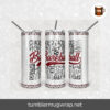 Baseball Sublimation, 20oz Skinny Tumbler Wrap