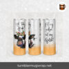 Cow Not Today Heifer Not My Pasture Sublimation, 20oz Skinny Tumbler Wrap