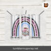 Teacher Appreciation Sublimation, 20oz Skinny Tumbler Wrap
