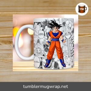 Funny Cartoon Mug Wrap PNG, Sublimation Design for 11oz & 15oz Mugs