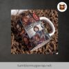 Horror Killer Doll Mug Wrap PNG, Scary Sublimation Design for 11oz & 15oz Mugs